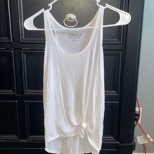 White Miss Tank Top
